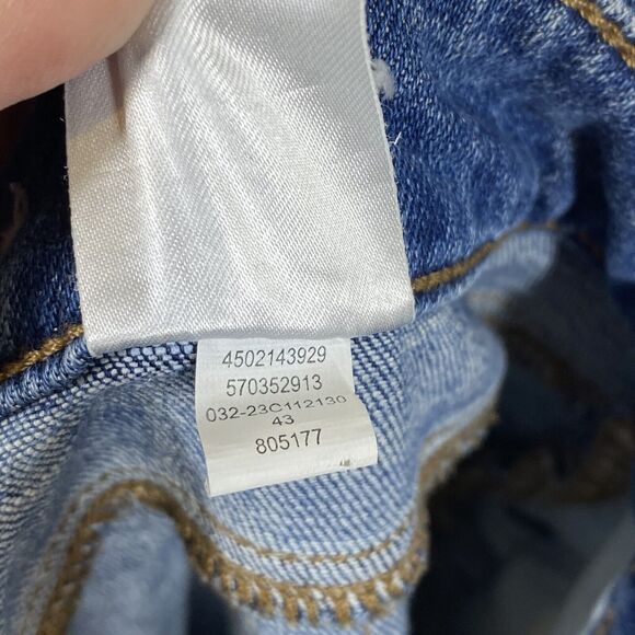 Chioc's So Slimming Girlfriend Slim Leg Ankle Jeans Size 14R / 2.5R Embroidered - Picture 13 of 13